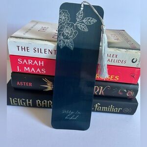 Sorry I'm Booked Handmade Bookmark